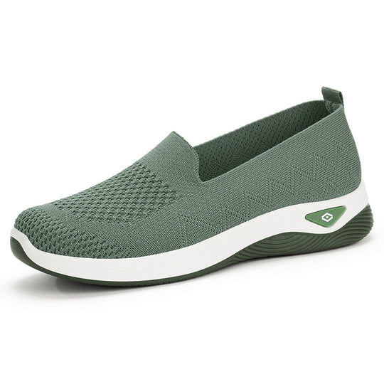 Damen Sportliche Slip-On Schuhe mit flexibler Sohle und atmungsaktivem Obermaterial R&B