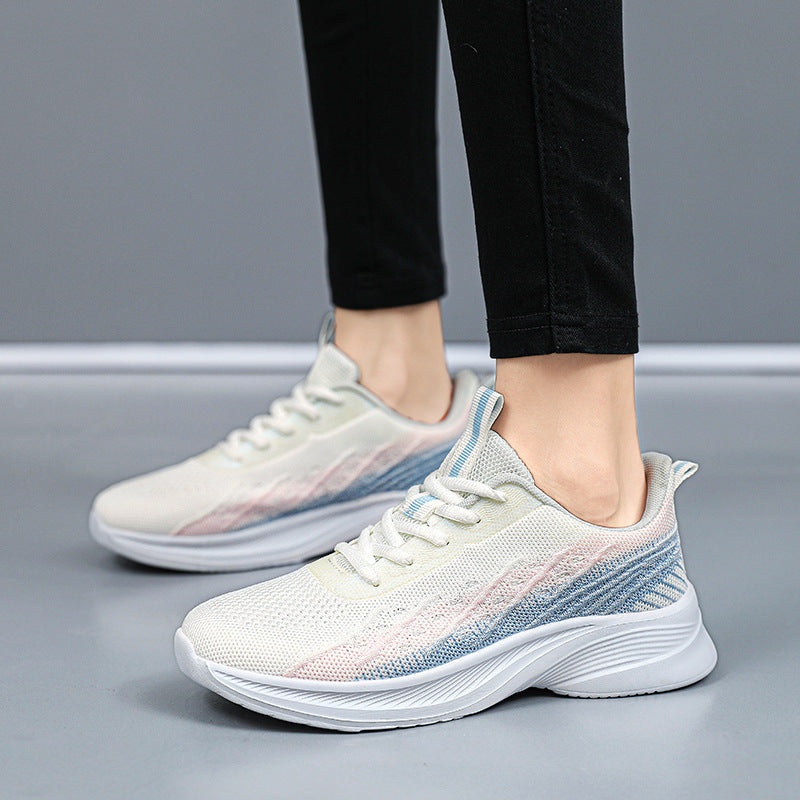 Damen Sportliche Laufschuhe mit atmungsaktiver Struktur und flexibler Sohle R&B
