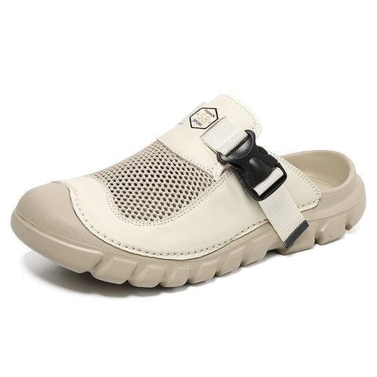 Damen Komfortable und luftige Clogs mit verstellbarem Riemen R&B