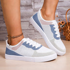 Damen atmungsaktive Sneakers mit elastischer Netzstruktur R&B