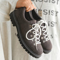 Damen Komfortable Wander-Sneaker mit robuster Sohle und gepolstertem Innenschuh