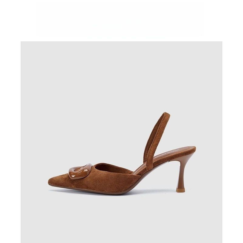 Damen Slingback Pumps mit elegantem Schleifendetail R&B