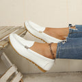 Damen Mokassins mit stilvollem dekorativem Design R&B