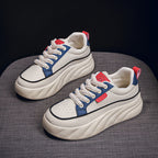 Damen Sneakers im modernen Chunky-Style mit dämpfender Sohle und robustem Profil R&B