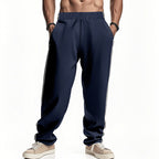 Herren Sportliche Freizeithose mit seitlichen Streifen und elastischem Bund R&B