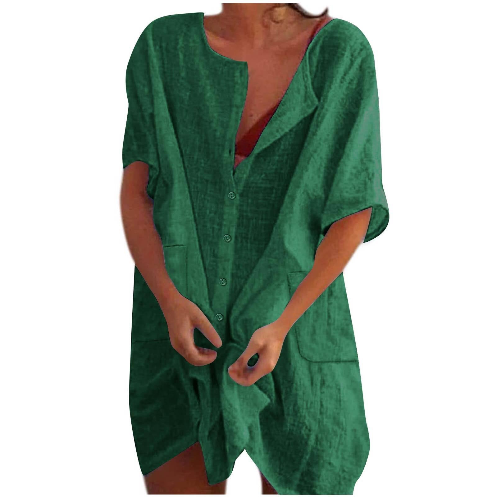 Damen lässiges Strandkleid R&B