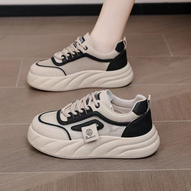 Damen Komfortable Chunky Sneakers mit atmungsaktiver Mesh-Oberfläche von R&B
