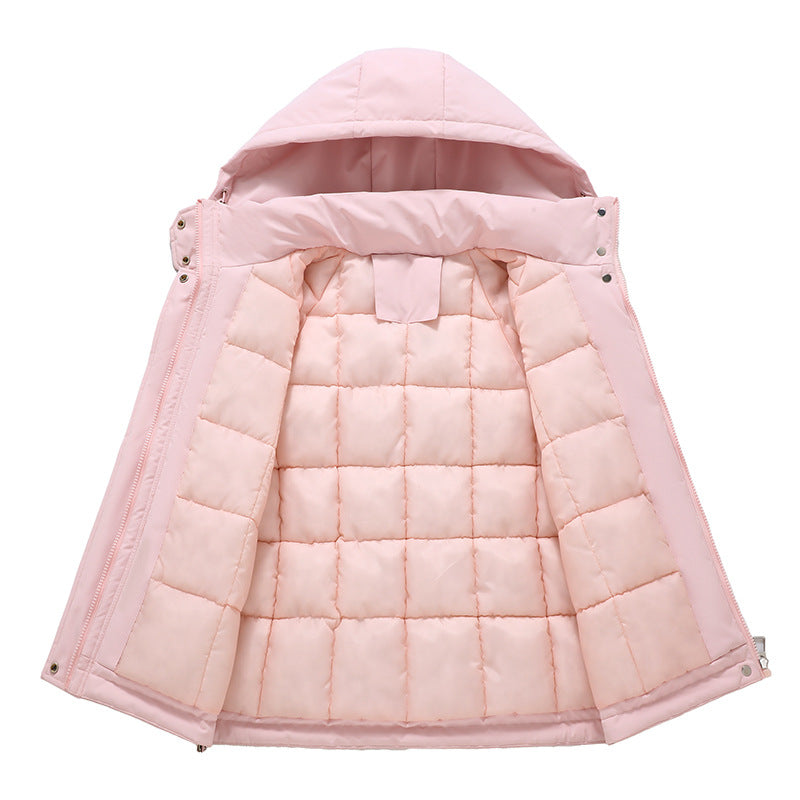 Damen Funktionale Softshelljacke mit verstellbarer Kapuze und hochwertigen Reißverschlüssen R&B