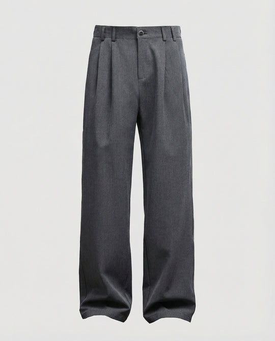 Freizeitkleidung Damen Bundfaltenhose Weit