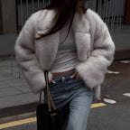 Damen Plüschjacke R&B
