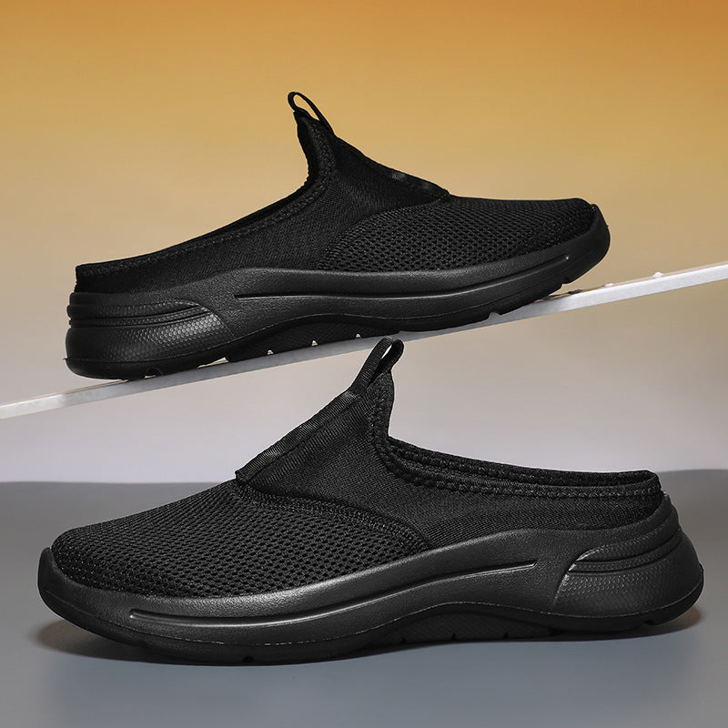 Damen Atmungsaktive und flexible Slip-On Freizeitschuhe