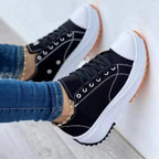 Damen Sportliche Sneaker mit modischem Obermaterial und rutschfester Sohle R&B