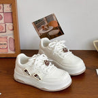 Damen Niedrigprofil Sneakers mit verspieltem Tiermotiv R&B