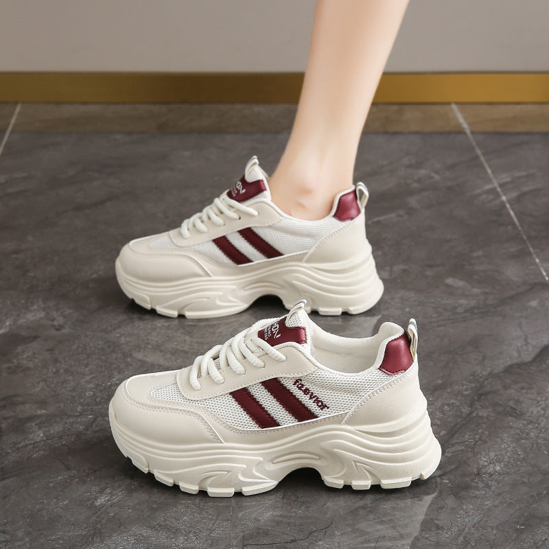 Damen Sportliche Lauf sneakers mit gepolsterter Sohle und atmungsaktivem Obermaterial R&B