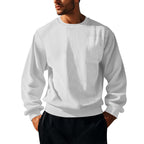 Herren Sweatshirt mit strukturierter Front R&B