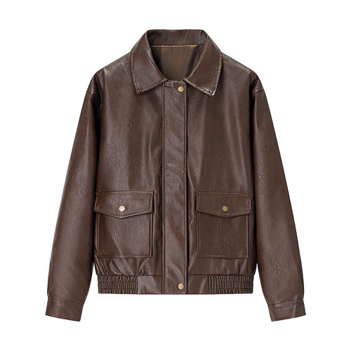 Damen jacke mit praktischen Taschen und elastischem Bund R&B