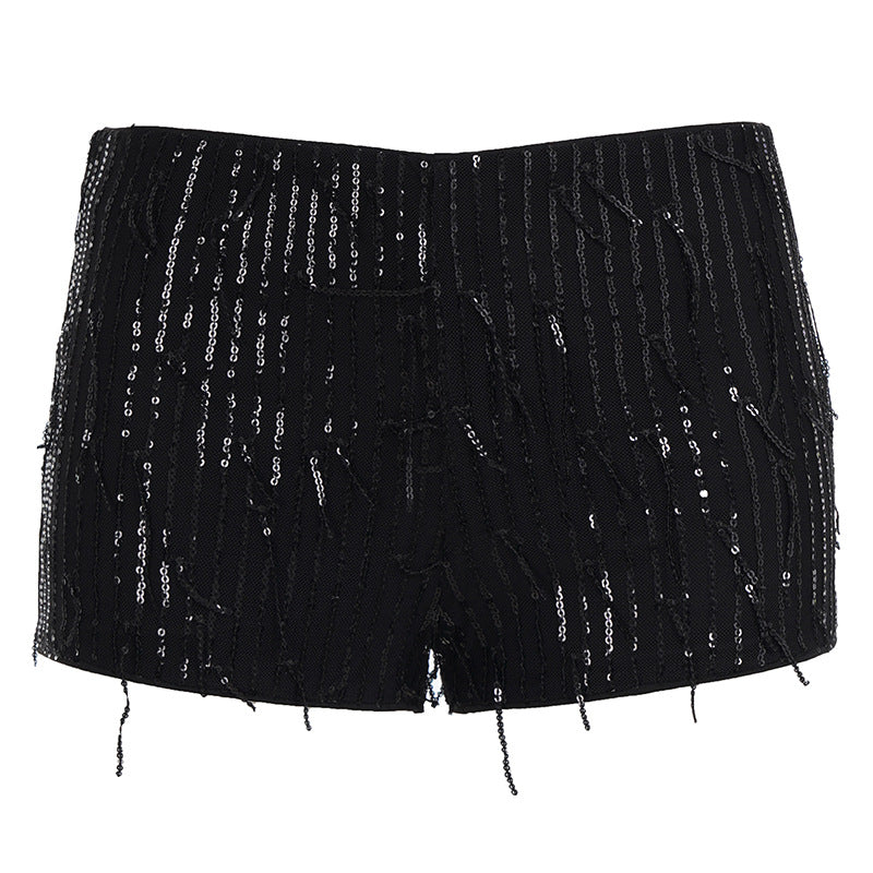 Damen Funktions-Hotpants mit elegantem Strassdesign R&B