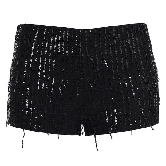Damen Funktions-Hotpants mit elegantem Strassdesign R&B