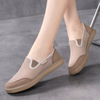 Damen Atmungsaktive Slip-On Schuhe aus Netzmaterial