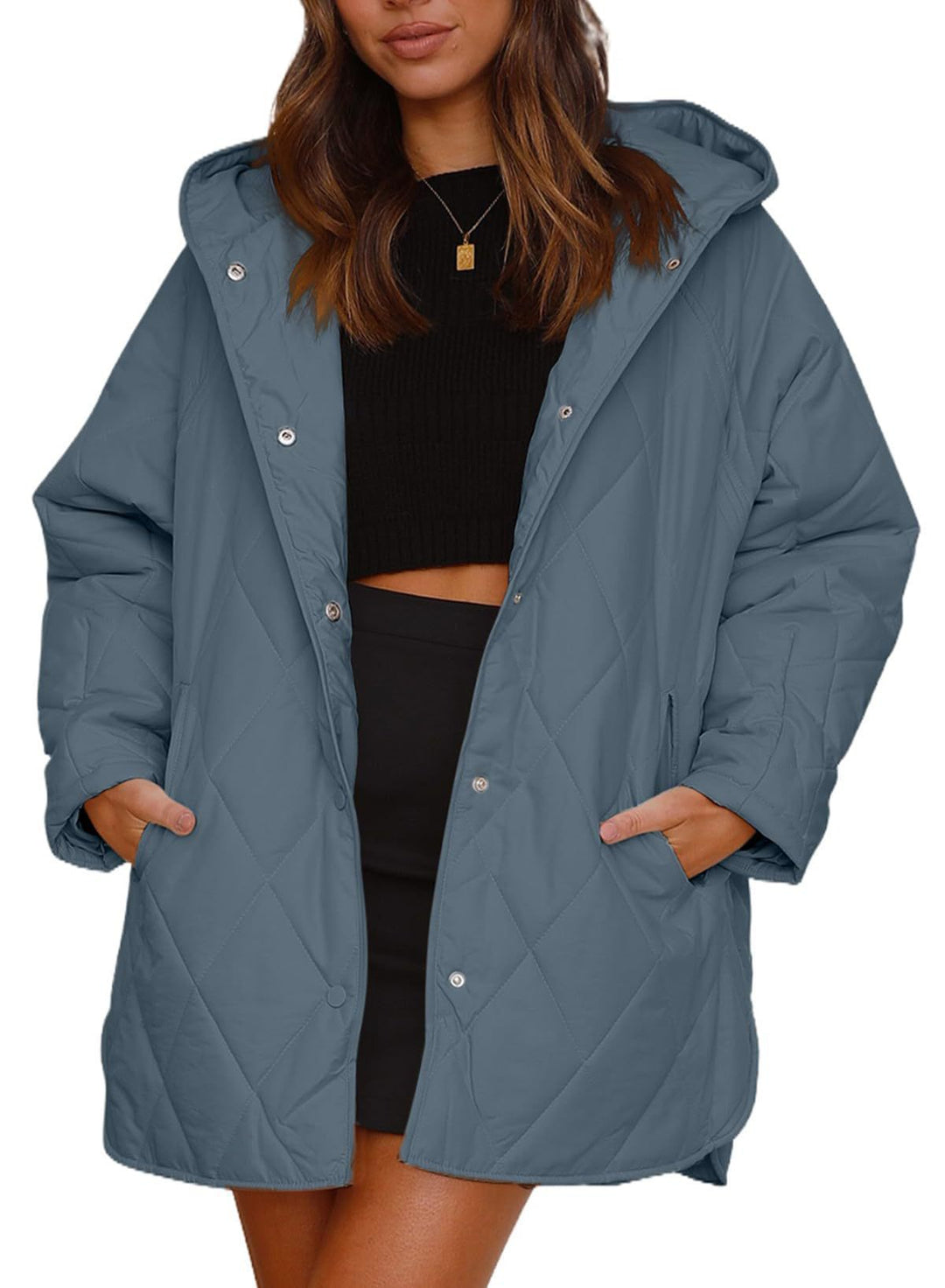 R&B | Gepolsterte Jacke mit Klassischem Druck