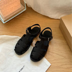 Damen Komfortable Sandalen mit verstellbarem Riemendesign und atmungsaktiver Struktur