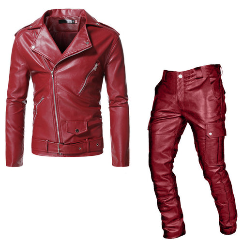 Herren Bikerjacke mit robustem Schnitt