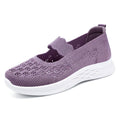 Damen Bequeme Slip-On Ballerinas mit floralen Details R&B