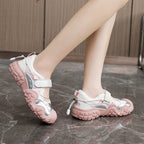 Damen Sportliche Freizeitschuhe mit verstellbarem Riemen R&B