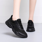 Damen Sportliche Netz-Sneaker mit dämpfender Sohle