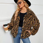Damen Kuschelige Fleecejacke im ZR&Bradesign R&B