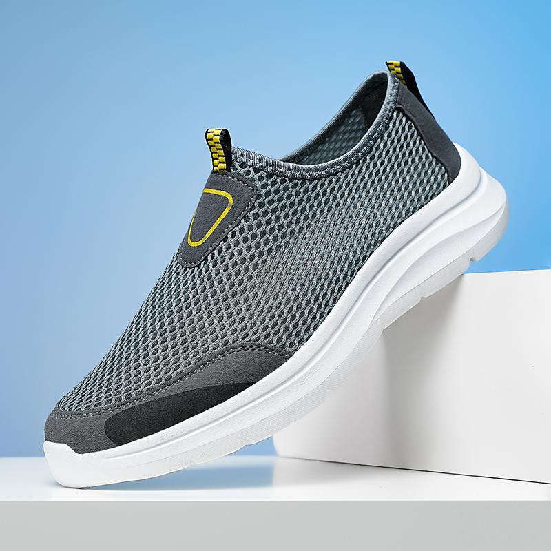Damen Atmungsaktive Slip-On Sneakers mit flexiblem Netzdesign R&B