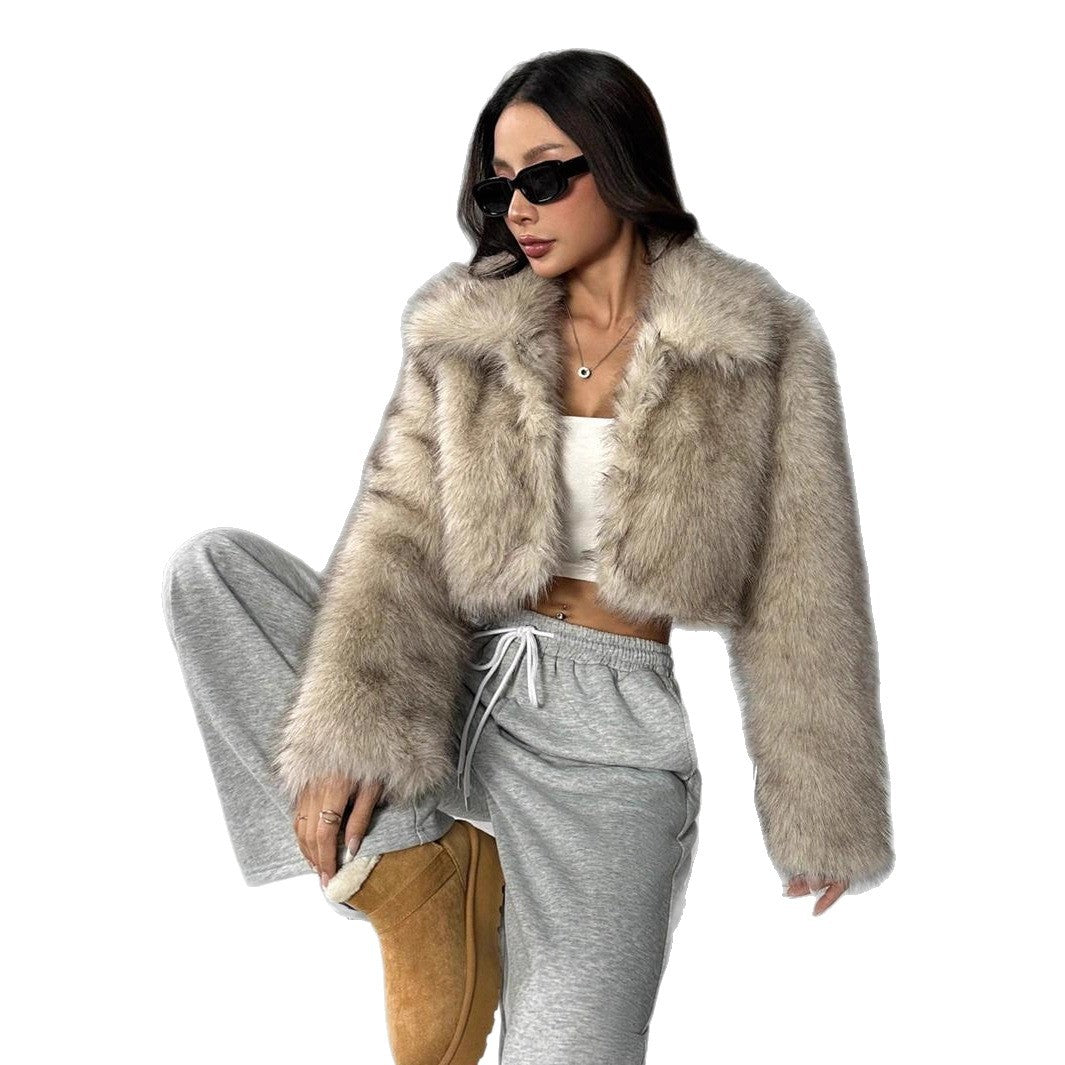Damen Kunstpelzjacke R&B