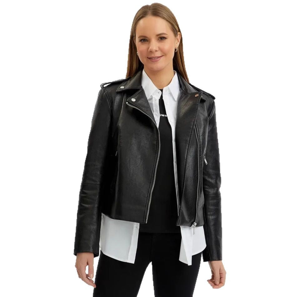 Damen Bikerjacke R&B