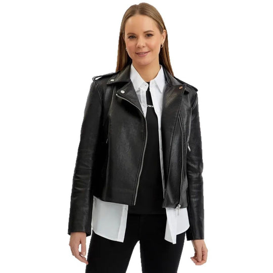 Damen Bikerjacke R&B