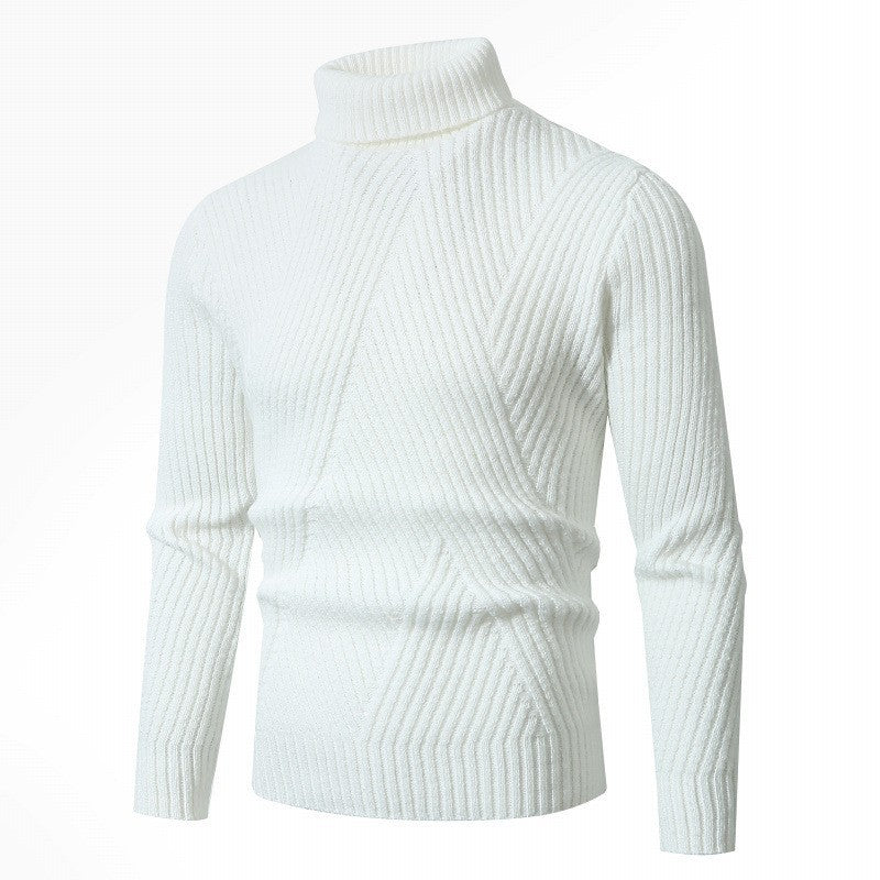 Damen Rollkragenpullover mit strukturiertem Design von R&B