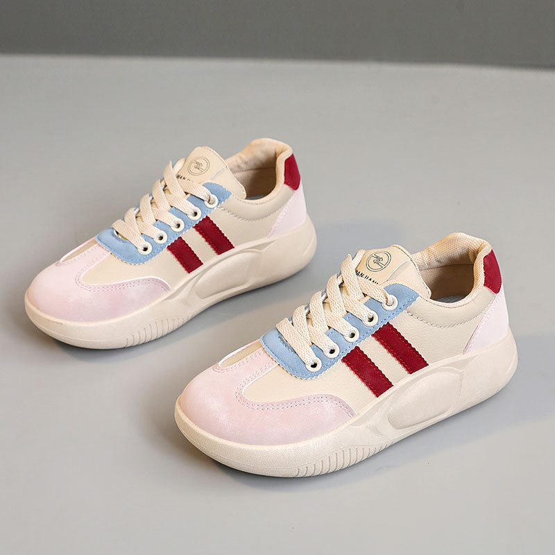 Damen sportliche Sneakers mit dämpfendem Sohlenprofil und atmungsaktiver Obermaterialstruktur R&B