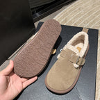 Warme und bequeme flache Schuhe R&B