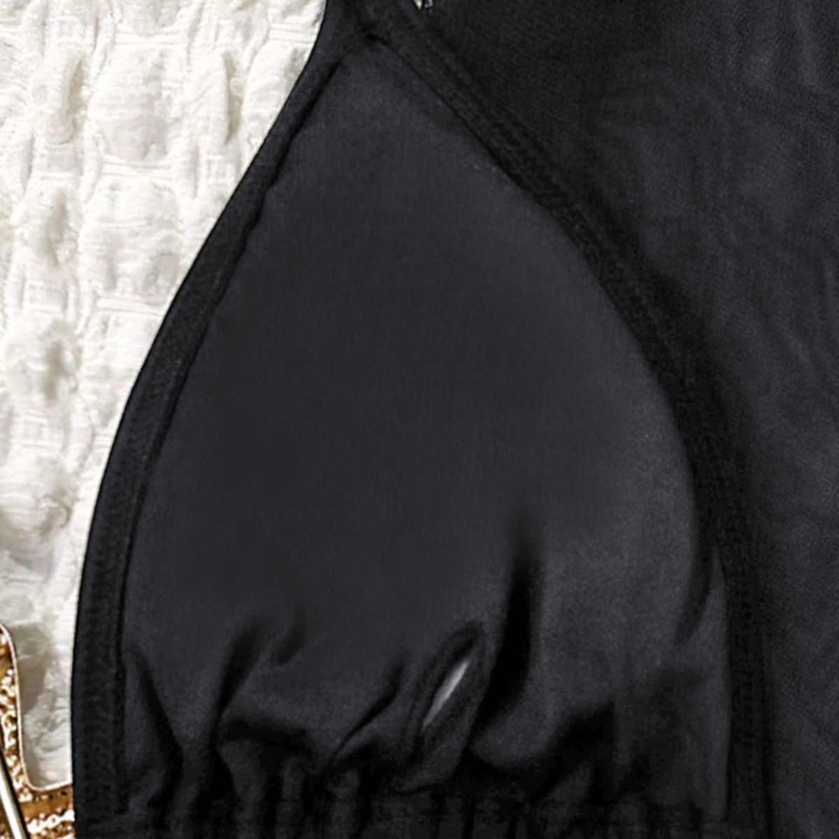 Damen Bikiniset mit transparentem Strandüberwurf