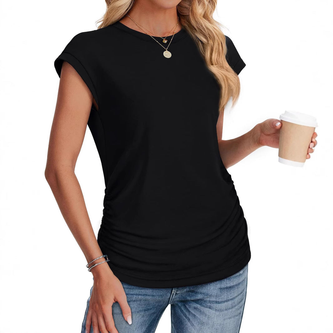 Damen Stylisches Oberteil mit lässigen Rüschendetails R&B