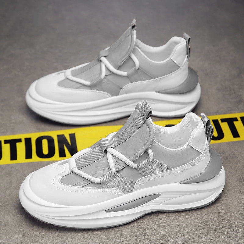 Damen Sportliche Sneakers mit elastischer Schnürsystem und atmungsaktiver Obermaterialkombination R&B
