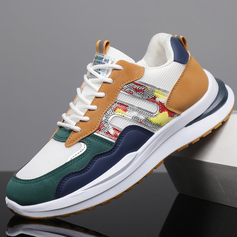 Damen Trendige Sneaker mit atmungsaktivem Obermaterial und stoßdämpfender Sohle