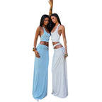 Damen Zweiteiliges Maxikleid mit raffiniertem Oberteil R&B
