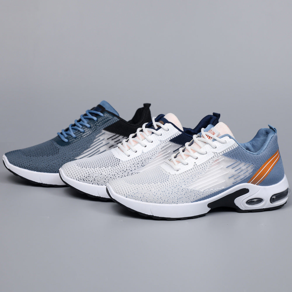 Damen Komfortable Dämpfungs-Sneaker mit atmungsaktiver Mesh-Oberfläche und elastischer Konstruktion R&B