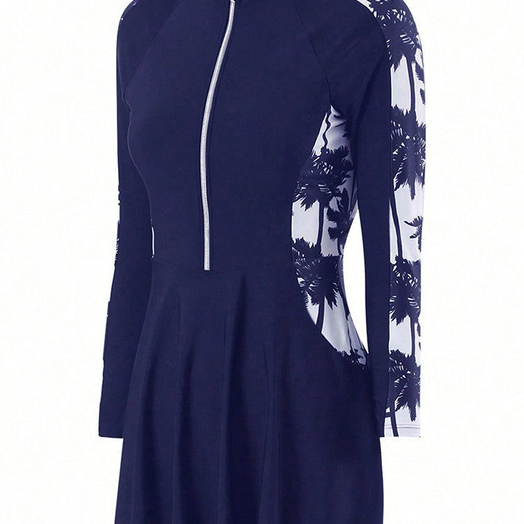 Damen Surfanzug mit eleganter A-Linie und langem Arm R&B