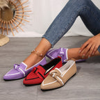 Damen Atmungsaktive und modische Slip-On Ballerinas R&B