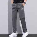 Herren Sportliche Freizeithose mit verstellbarem Kordelzug und seitlichen Reißverschlusstaschen R&B
