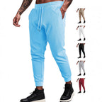 Herren nan feinstrukturierte Jersey-Loungehose konisch geschnitten mit Tunnelzugbund und gerippten Beinabschlüssen R&B