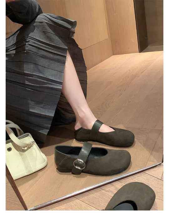 Damen Komfortable Riemchen-Mokassins mit elegantem Schnitt und bequemer Innensohle R&B