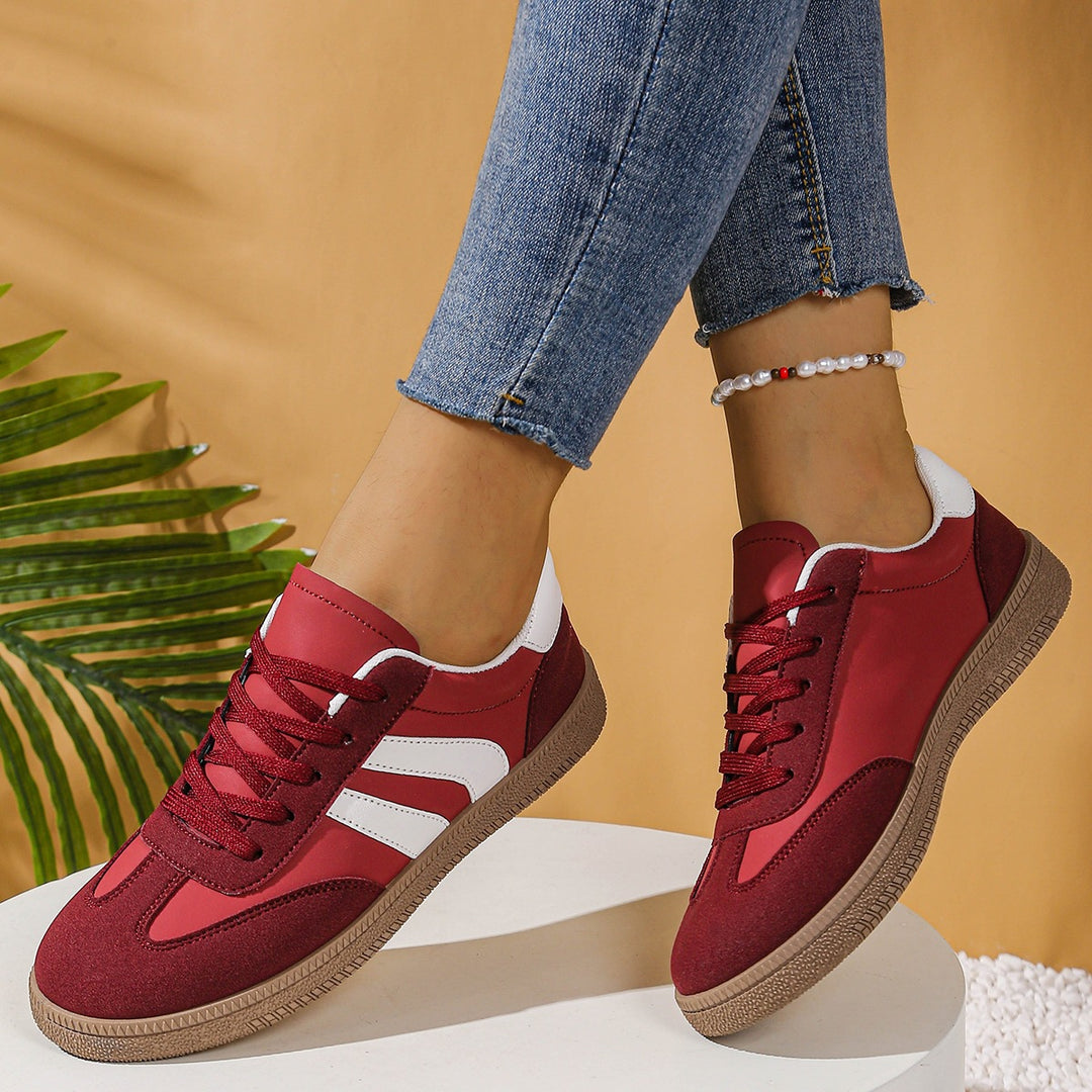 Damen Sportliche Sneakers mit modischem Retro-Design R&B