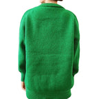 Damen Weihnachts-Pullover mit 3D-Elementen und festlichen Applikationen R&B